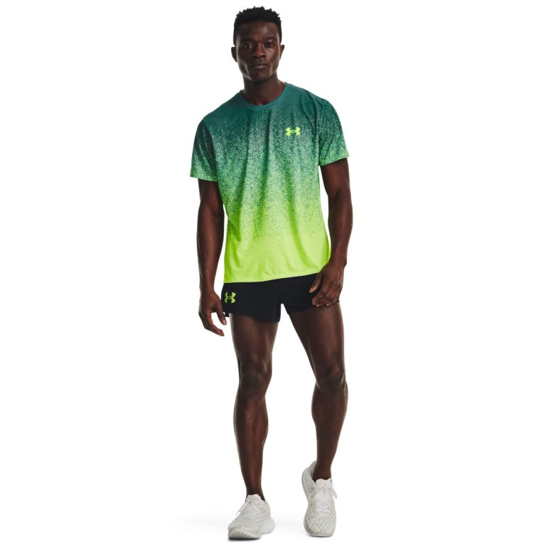 Футболка Under Armour Rush Cicada Shortsleeve M - зелена