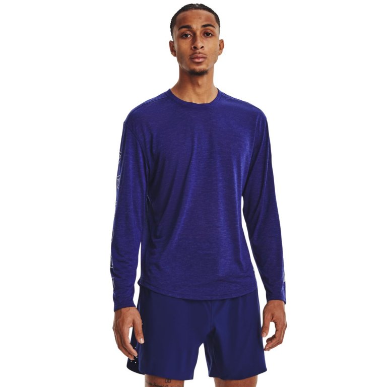 Футболка Under Armour Anywhere Longsleeve M - синя