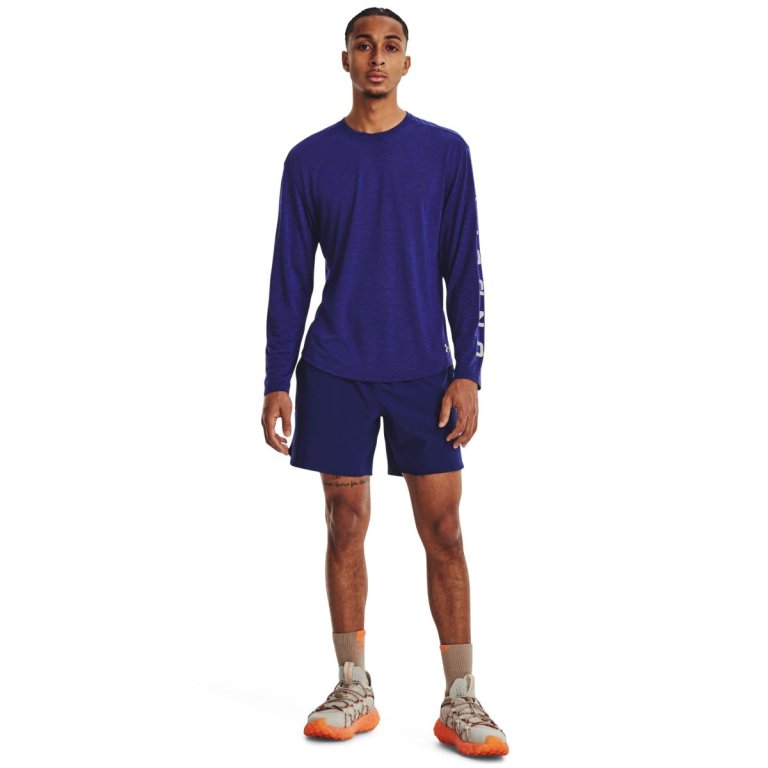 Футболка Under Armour Anywhere Longsleeve M - синя