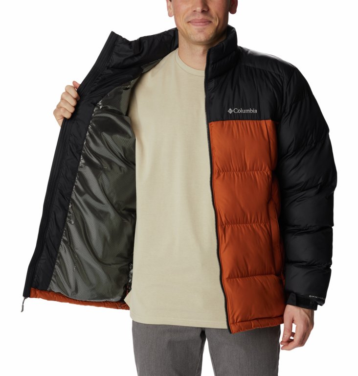 Куртка Columbia Pike Lake™ Jacket M - помаранчева/чорна