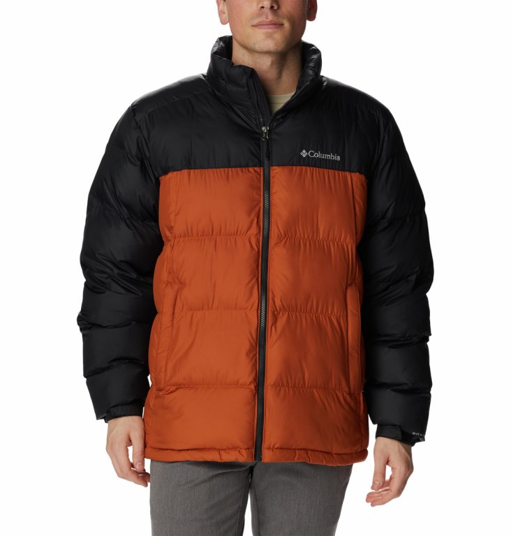 Куртка Columbia Pike Lake™ Jacket M - помаранчева/чорна