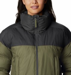 Укорочена куртка Columbia Pike Lake™ Cropped Jacket W - хакі/чорна