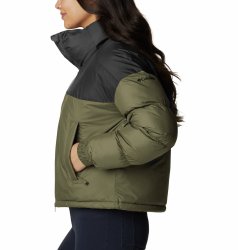Укорочена куртка Columbia Pike Lake™ Cropped Jacket W - хакі/чорна