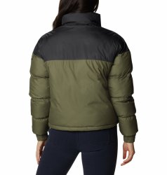 Укорочена куртка Columbia Pike Lake™ Cropped Jacket W - хакі/чорна