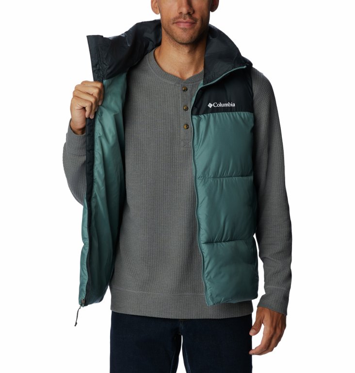 Жилет Columbia Puffect™ II Vest M - бензиновий/чорний