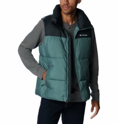 Жилет Columbia Puffect™ II Vest M - бензиновий/чорний