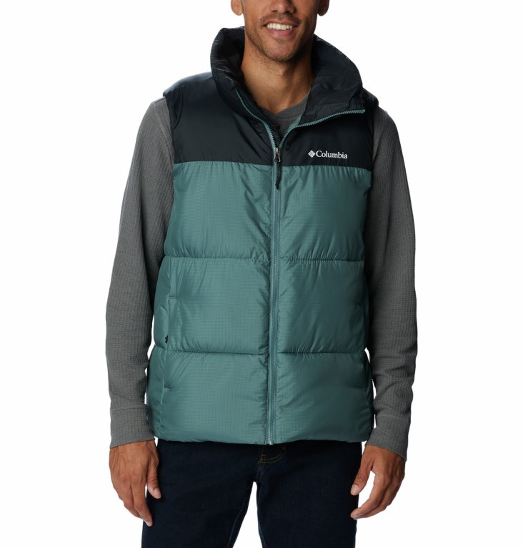 Жилет Columbia Puffect™ II Vest M - бензиновий/чорний
