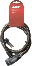 Zámok na bicykel Link lock 245 15x800 - čierny