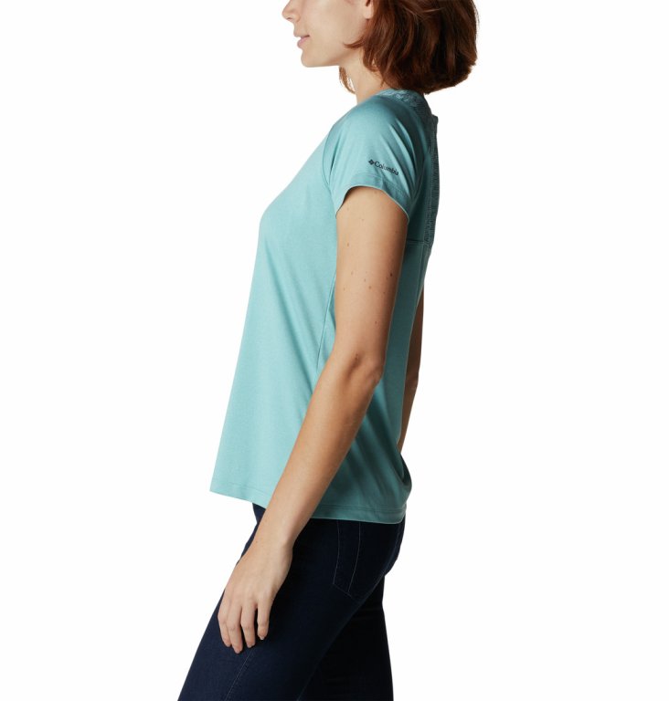 Футболка Columbia Peak To Point™ II SS Tee W - синя