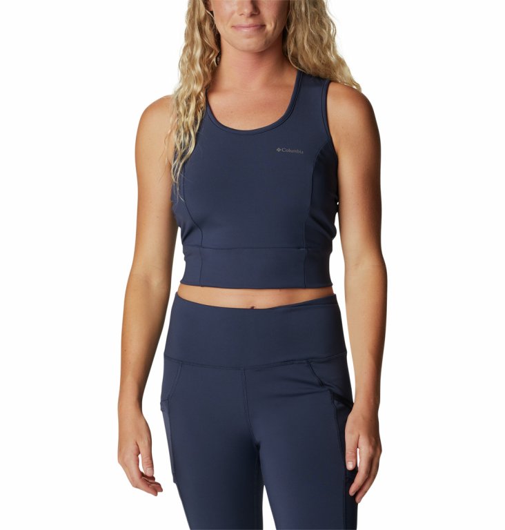 Майка Columbia Windgates™ II Cropped Tank W - темно-синя