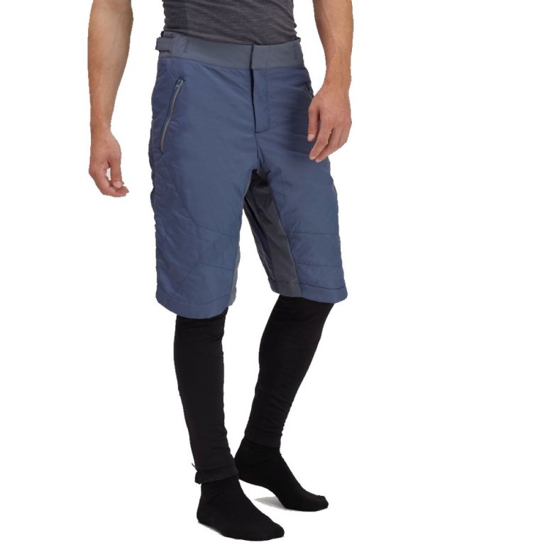 Primaloft šortky Silvini Sud MP1303 - sivo-modrá