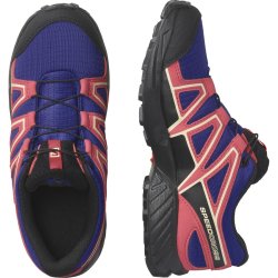 Кросівки Salomon Speedcross Cswp J - сині/рожеві