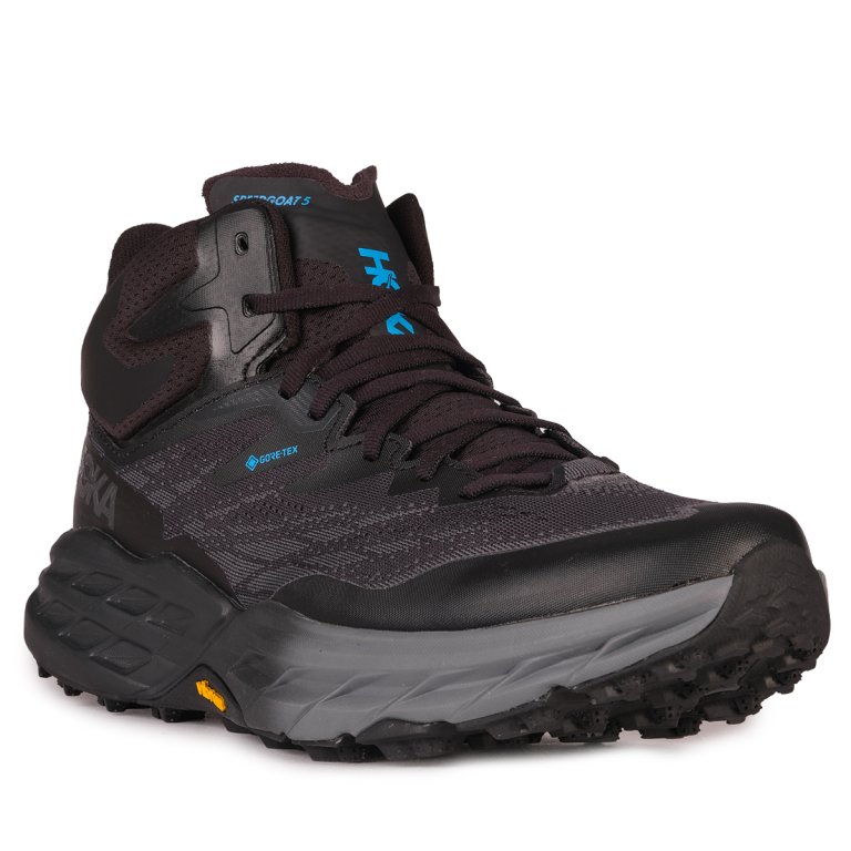 Взуття Hoka Speedgoat 5 Mid GTX M - чорний