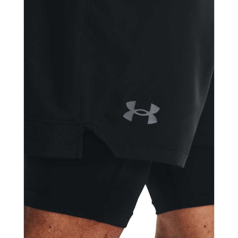 Шорти чоловічі Under Armour UA Vanish Woven 2in1 Sts M - чорні
