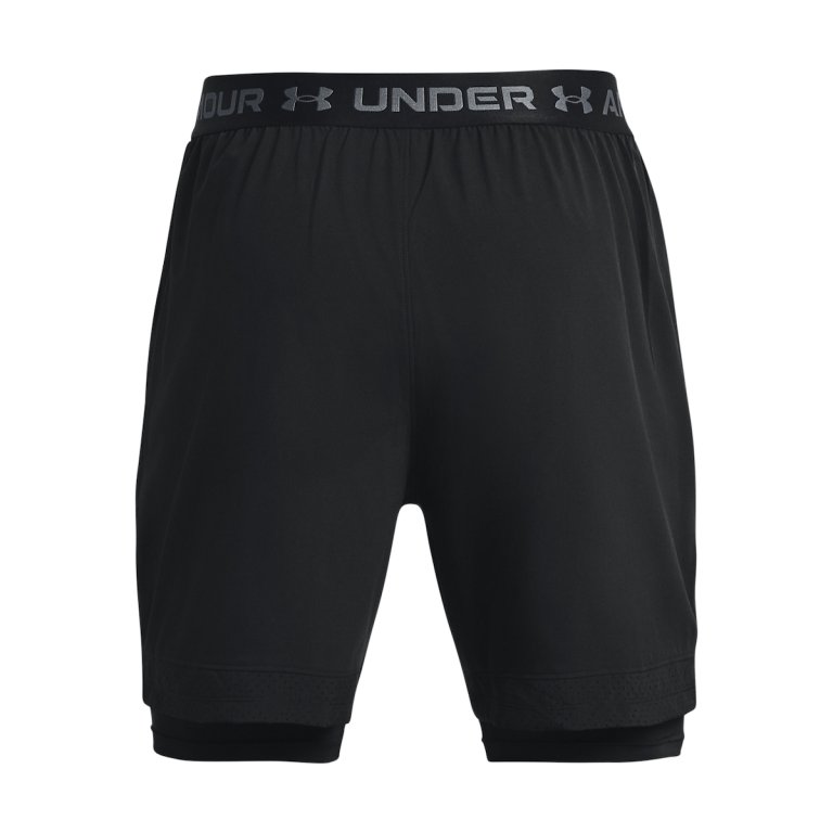Шорти чоловічі Under Armour UA Vanish Woven 2in1 Sts M - чорні