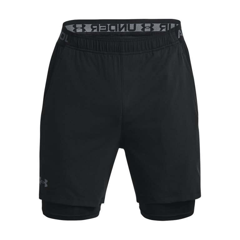 Шорти чоловічі Under Armour UA Vanish Woven 2in1 Sts M - чорні