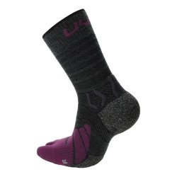 Шкарпетки UYN Trekking Five Merino Socks W - сірі/фіолетові