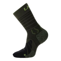 Шкарпетки UYN Trekking Five Merino Socks M - зелений/чорний
