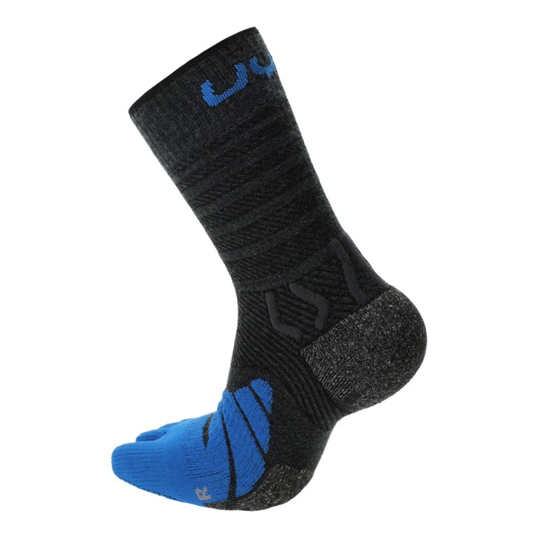 Шкарпетки UYN Trekking Five Merino Socks M - сірий/синій