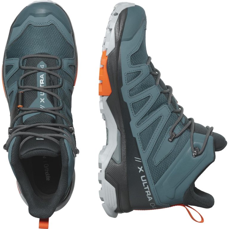 Взуття Salomon X Ultra 4 Mid GTX M - сині/чорні