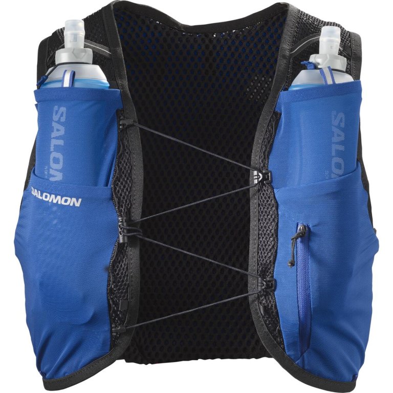 Рюкзак Salomon Active Skin 8 з флягами - синій