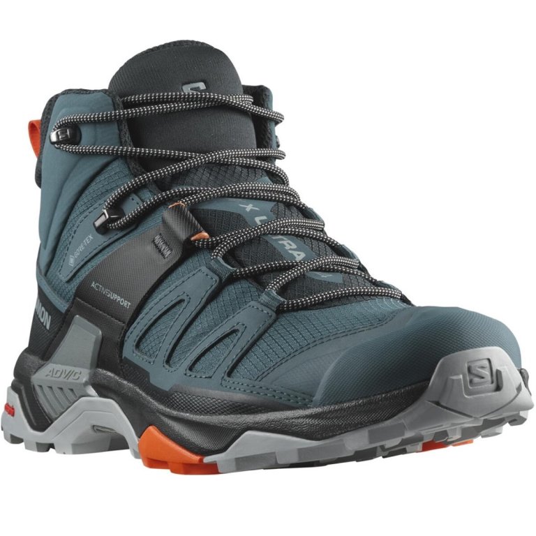 Взуття Salomon X Ultra 4 Mid GTX M - сині/чорні