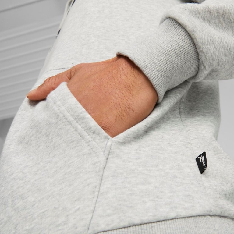 Кофта Puma ESS+ 2 Col Big Logo Hoodie TR M - сірий