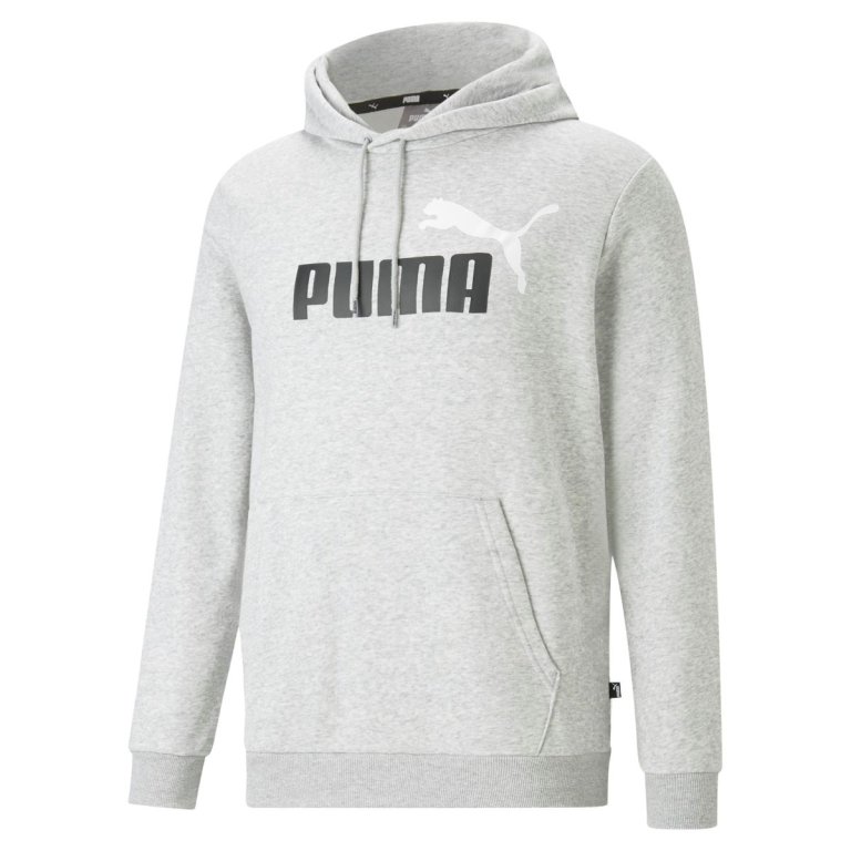 Кофта Puma ESS+ 2 Col Big Logo Hoodie TR M - сірий