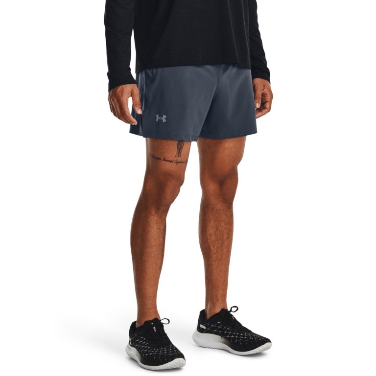 Шорти чоловічі Under Armour Launch Elite 5'' Short M - сірі