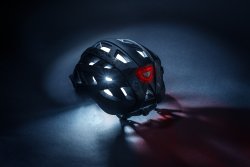Cyklistická helma R2 Lumen J - modrá/černá