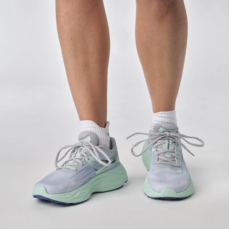 Кросівки Salomon Aero Glide W - блакитні/ зелені