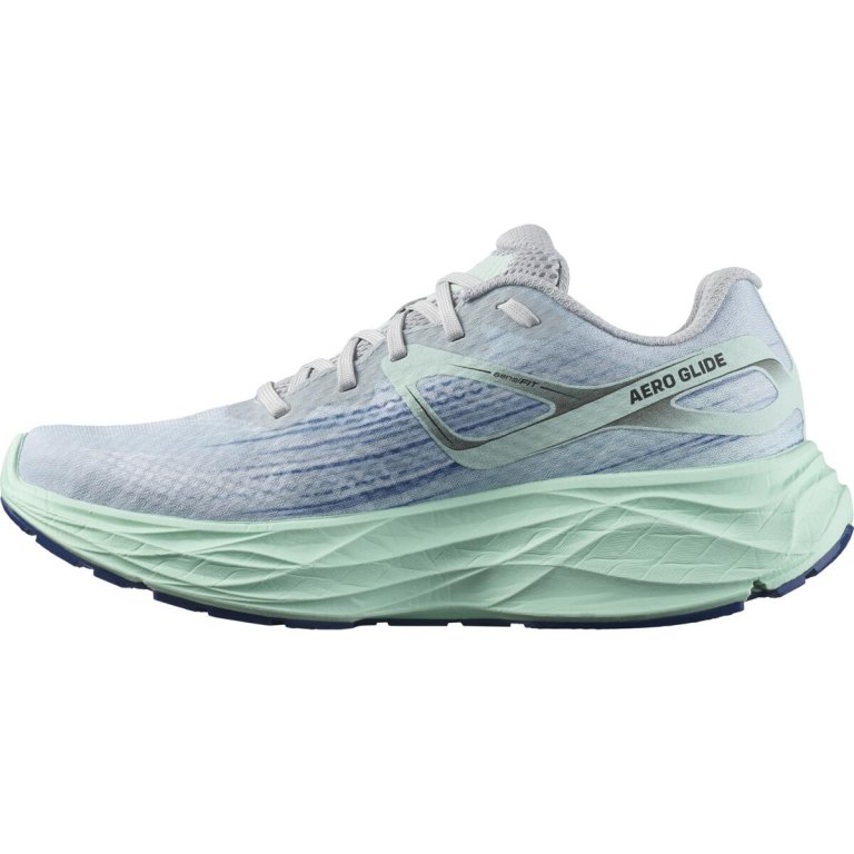 Кросівки Salomon Aero Glide W - блакитні/ зелені