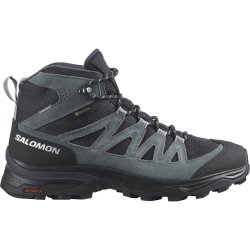 Взуття Salomon X Ward Leather Mid GTX W - чорне/сіре