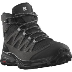 Взуття Salomon X Ward Leather Mid GTX M - чорне