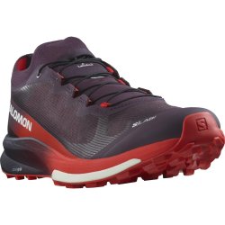Кросівки Salomon S LAB Ultra 3 V2 - фіолетові/ червоні