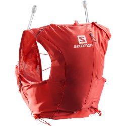 Рюкзак Salomon Adv Skin 8 з флягами W - червоний