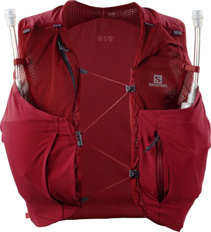 Рюкзак Salomon Sense Pro 5 з флягами W - червоний