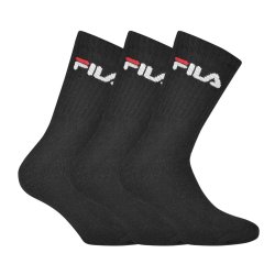 Шкарпетки Fila Tennis Full Terry 3 Pack - чорні