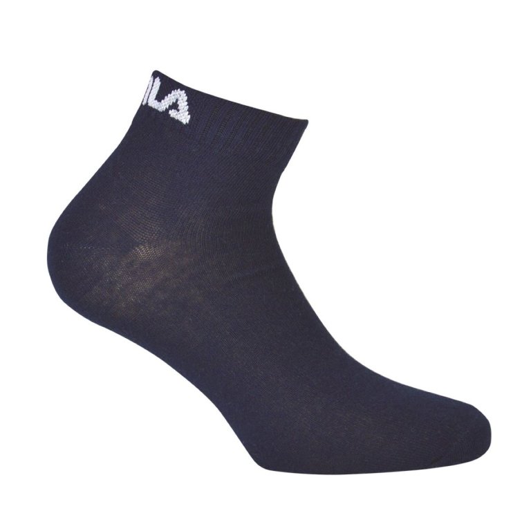 Шкарпетки Fila Quarter Plain 3 Pack - сині