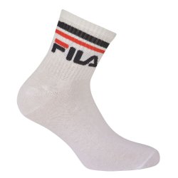 Шкарпетки Fila Quarter Plain 3 Pack - білі