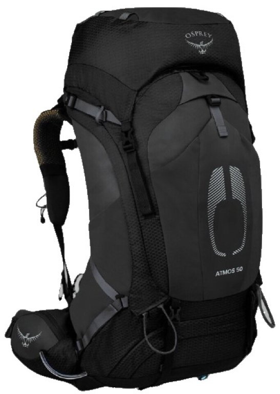 Рюкзак Osprey Atmos AG 50 M - чорний