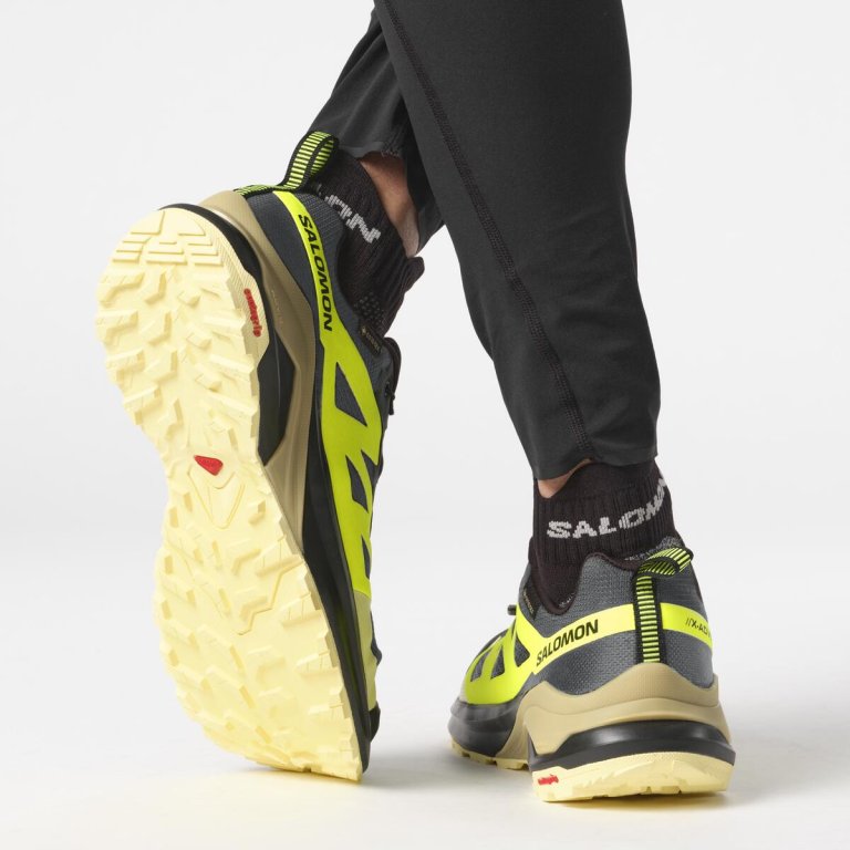 Кросівки Salomon X-Adventure GTX M - жовті/ сірі