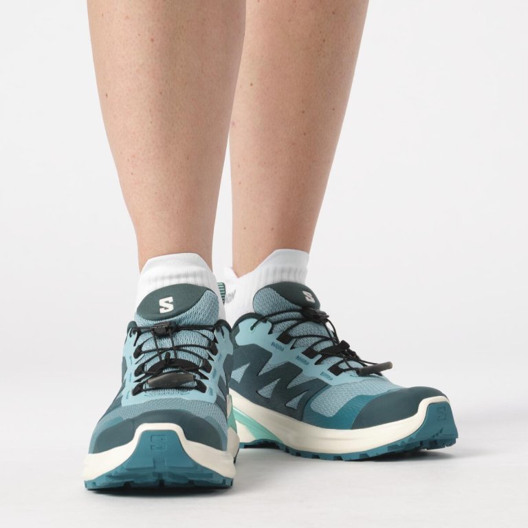 Кросівки Salomon X-Adventure GTX W - сині/ молочні