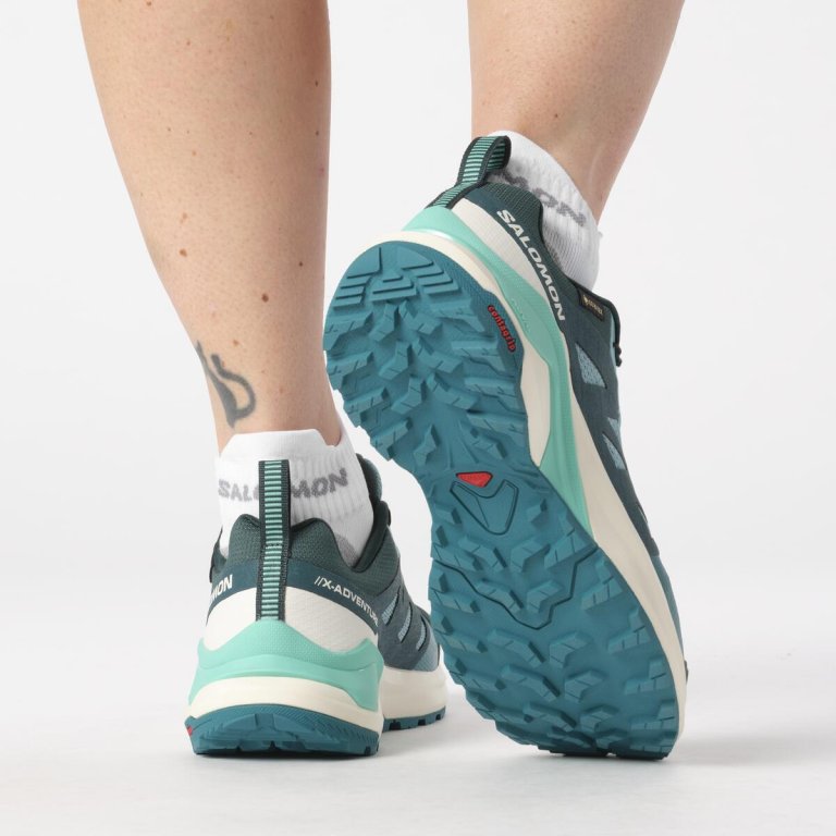 Кросівки Salomon X-Adventure GTX W - сині/ молочні