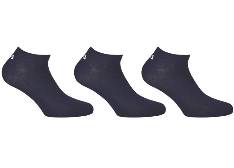 Шкарпетки Fila Invisible Plain 3 Pack - сині