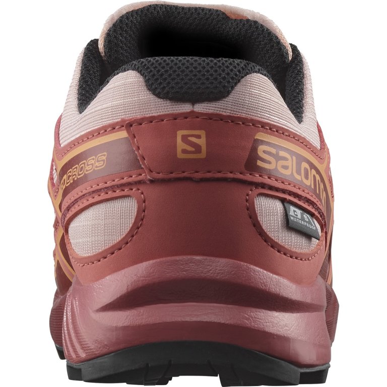 Кросівки Salomon Speedcross Cswp J - червоні/ рожеві