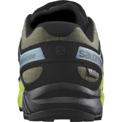 Кросівки Salomon Speedcross Cswp J - зелені/ чорні/ жовті