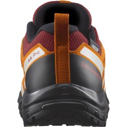 Кросівки Salomon Xa Pro v8 Cswp J - червоні/ чорні/ помаранчеві