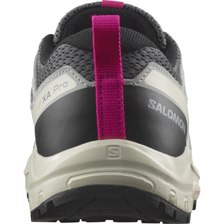 Кросівки Salomon Xa Pro v8 J - сірі/ білі/ рожеві
