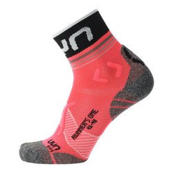 Шкарпетки UYN Runner's One Short Socks W - рожевий/чорний